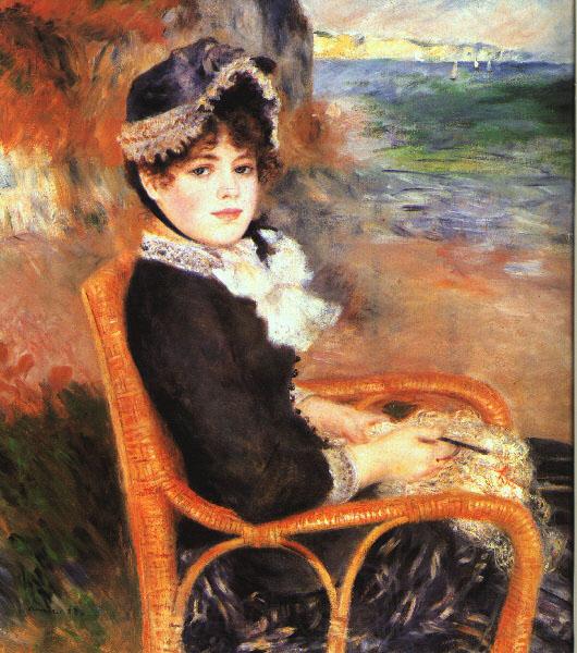 Pierre Renoir By the Seashore